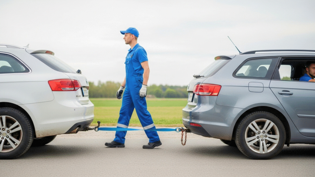 how-to-tow-a-car-with-a-car